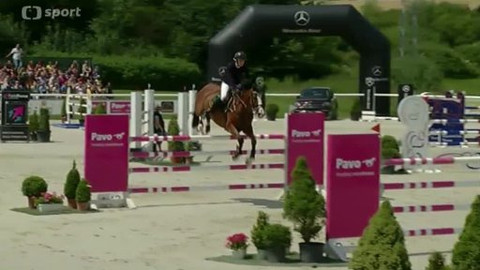 Jezdectví - M ČR v parkurovém skákání 2014 Martinice