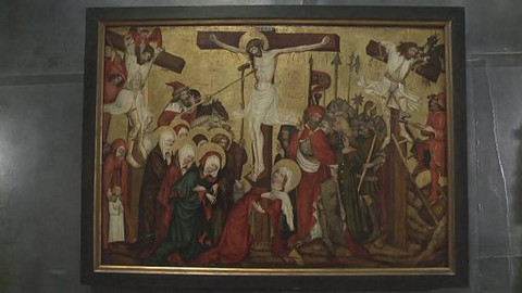 Národní galerie v Praze nikdy nezavírá - Ukřižování z rajhradského oltáře