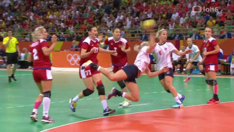 XXXI. letní olympijské hry 2016 Rio de Janeiro - Házená: Norsko - Rusko (ženy)