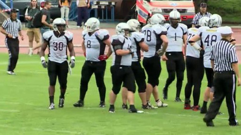 Americký fotbal - Finále České ligy v americkém fotbalu 2012