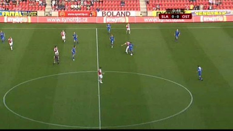 Fotbal - SK Slavia Praha - FC Baník Ostrava