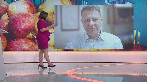 90’ ČT24 - Ovoce bude málo, kolik bude stát?