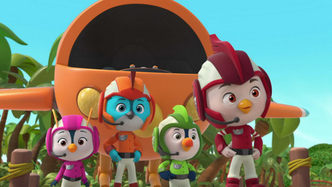 Top Wing: Ptačí kadeti - Mladší kadeti mají misi / Honba za pokladem