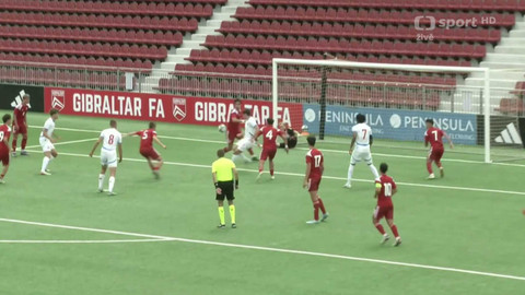 Fotbal - Gibraltar - Česko