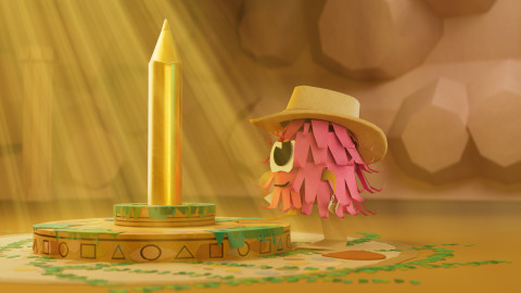 Papírové město - 48/52 Legenda o zlaté pastelce