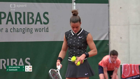 Roland Garros 2019 - Kateřina Siniaková - Maria Sakkariová