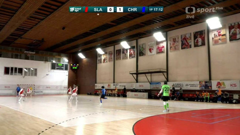 1. Futsal liga - SK Slavia Praha - FK Chrudim