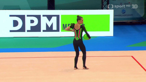ME v moderní gymnastice 2026 Bulharsko - 1. část finále víceboje jednotlivkyň