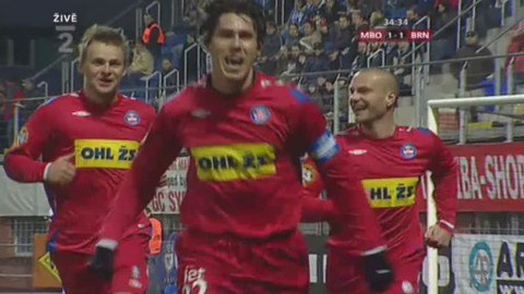 Fotbal - SK Slavia Praha - FC Baník Ostrava