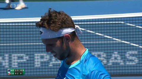 Davis Cup - Austrálie - Česko
