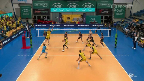 Liga mistrů ve volejbalu - PGE Skra Belchatow - VK ČEZ Karlovarsko
