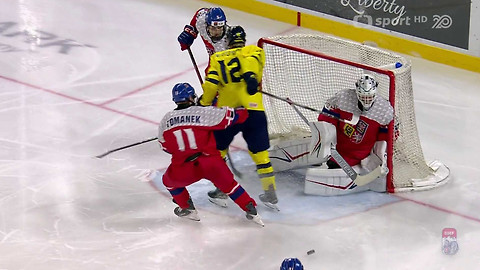 MS v ledním hokeji U18 2026 Slovensko - Česko - Švédsko