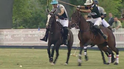 Jezdectví - Evropský pohár v koňském pólu Levín