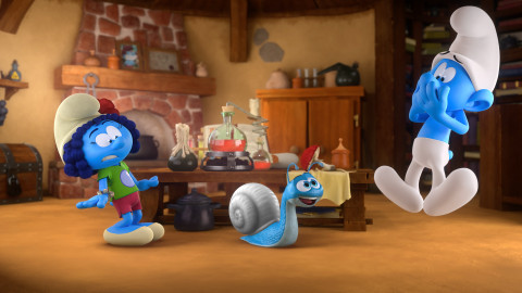 Šmoulové 3D - 28/52 Šnečí šmoulové