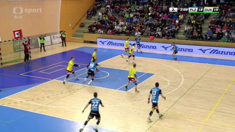 Házená - Talent M.A.T. Plzeň - HC Dukla Praha