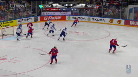 MS v ledním hokeji 2016 Rusko - Kazachstán - Norsko