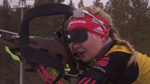 ME v biatlonu 2016 Rusko - Ženy s hromadným startem na 12,5 km