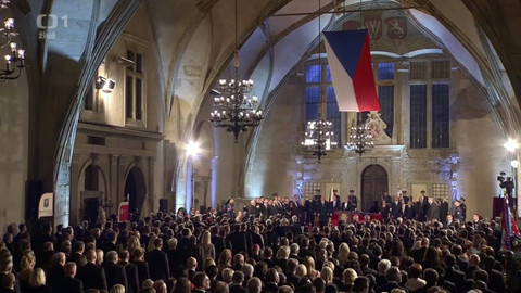 Předávání státních vyznamenání prezidentem republiky - 28. října 2017