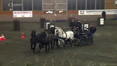 Jezdectví - Zimní Jezdecký pohár spřežení Hradištko