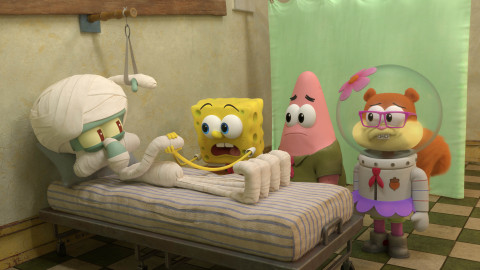 Korálový tábor: SpongeBob na dně mládí - Chatka sem, chatka tam / Budíčková revoluce