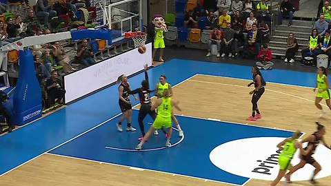 Evropská liga v basketbalu - ZVVZ USK Praha - Spar Girona