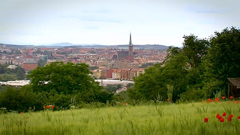 Vzduchoplavec Kráčmera - Nad Plzní