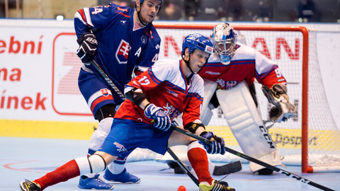 Hokejbal - HBC KEB Kladno - Elba Ústí nad Labem