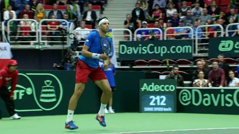 Davis Cup - Česko - Francie (čtvrtfinále)