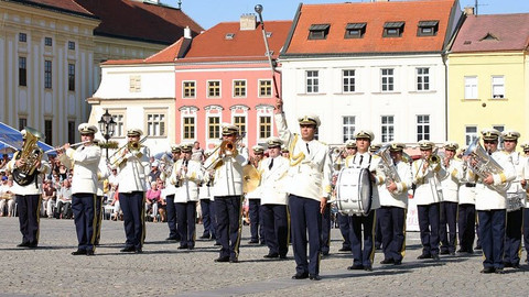 Defilé vojenských hudeb - Defilé 2008