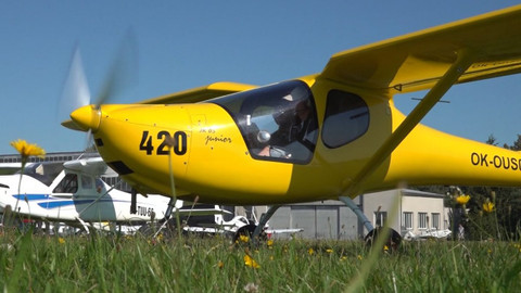 Letecký sport - Otevřené M ČR v ultralehkém létání 2020 Hosín