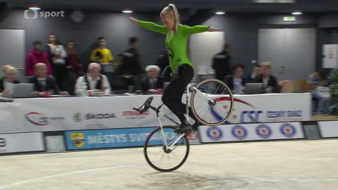 Cyklistika - M ČR v sálové cyklistice