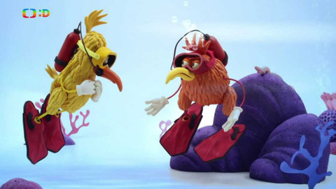 Hravá angličtina s ptáčky kiwi - Pod mořem