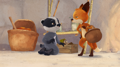 Pan Jezevec a paní Liška - 13/52 Výprava na houby