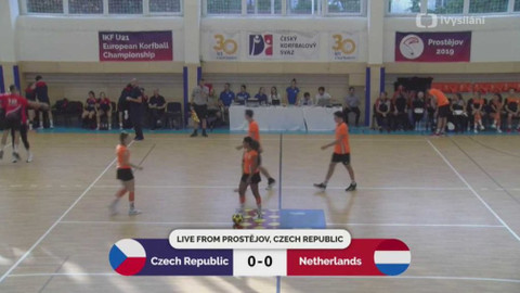 ME v korfbalu U21 2019 - ČR - Nizozemí