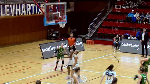 Basketbal - Levhartice Chomutov - Žabiny Brno
