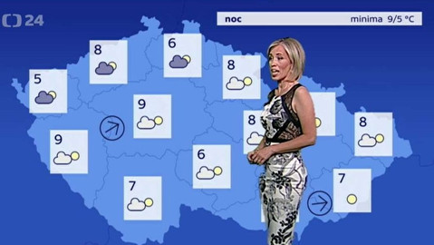 Předpověď počasí - 7. června 2017 17:55