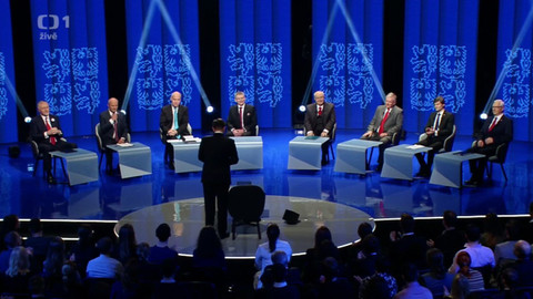 Volba prezidenta ČR 2018 - Prezidentská debata
