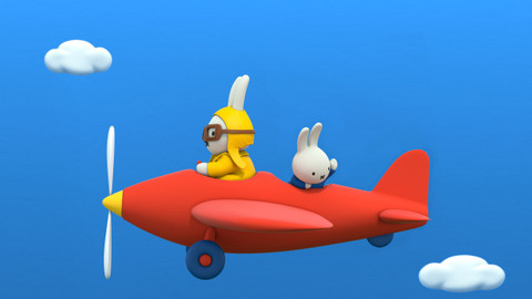 Miffy a její dobrodružství - 52/78 Strýček pilot hrdinou dne