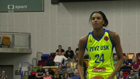 Evropská liga v basketbalu - ZVVZ USK Praha - Dynamo Kursk