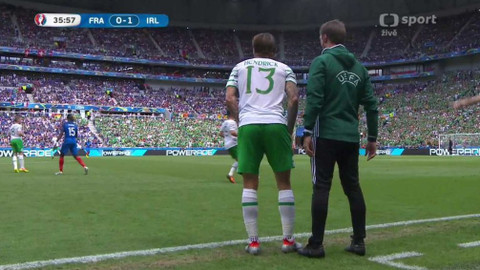 EURO 2016 - Francie - Irsko