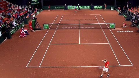 Davis Cup - Nizozemsko - Česko
