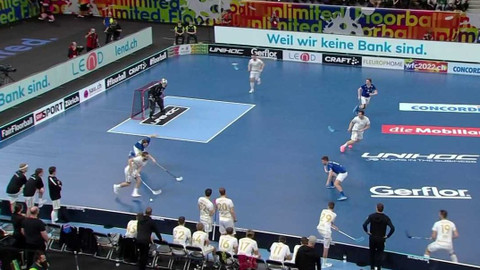 Mistrovství světa ve florbalu 2022 Švýcarsko - Finsko - Německo