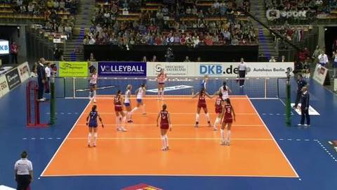 ME ve volejbalu žen 2013 - Rusko - Srbsko