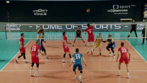 Zlatá evropská volejbalová liga - Ukrajina - Česko