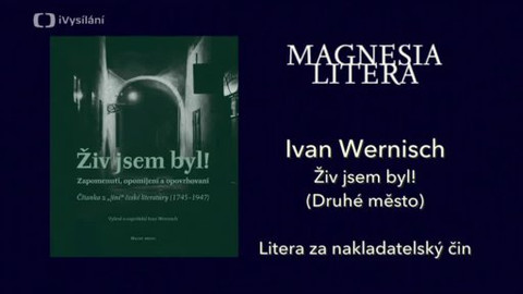 Magnesia Litera - 23/24 Nominace Magnesia Litera 2013