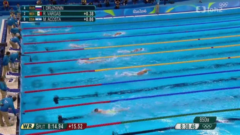 XXXI. letní olympijské hry 2016 Rio de Janeiro - Plavání: Rozplavby