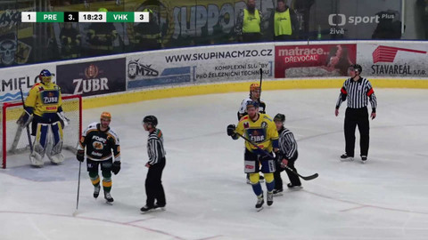 Maxa liga - HC ZUBR Přerov - VHK ROBE Vsetín