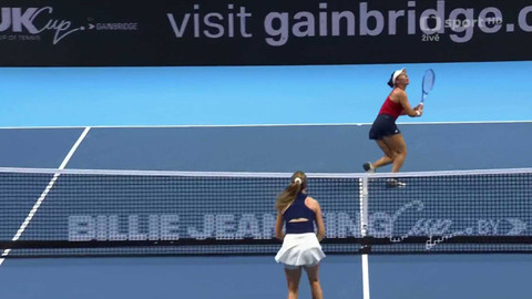 Billie Jean King Cup - USA - Velká Británie