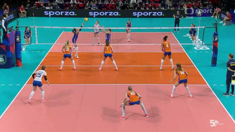 ME ve volejbalu žen 2023 - Srbsko - Nizozemsko