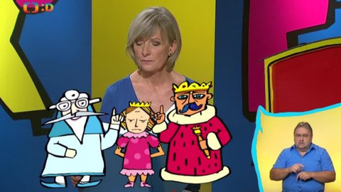 Čítanka - Žížalí pohádka. O uzdravené princezně